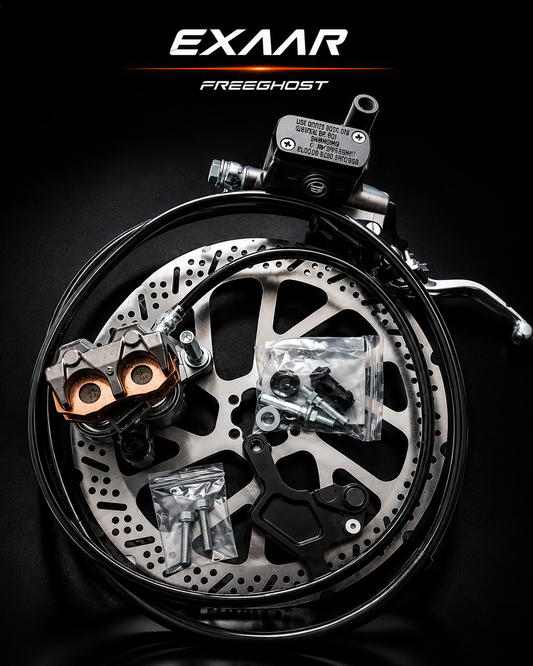 Rear Ultra bee brakes set for FreeGo x2/ x2 pro and any hub motor